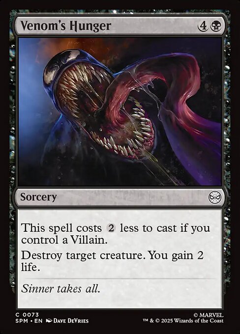 Venom's Hunger #73 [SPM] [ENG] NM Foil