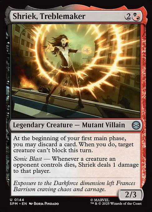 Shriek, Treblemaker #144 [SPM] [ENG] NM Foil