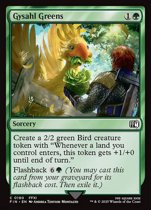 Gysahl Greens #190 [FIN] [ENG] NM