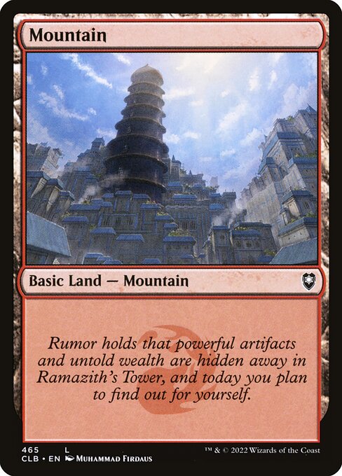 Mountain #465 [CLB] [ENG] NM