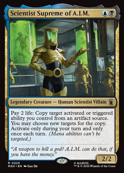 Scientist Supreme of A.I.M. #225 [MSH] [ENG] NM