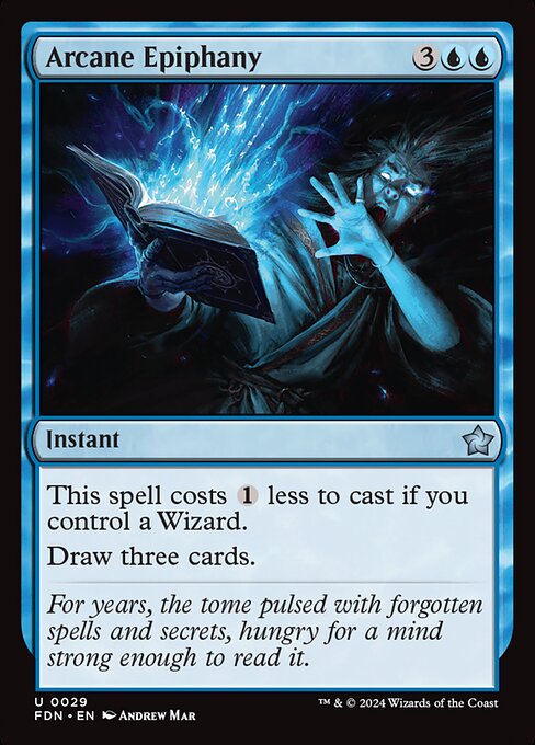 Arcane Epiphany #29 [FDN] [ENG] NM Foil