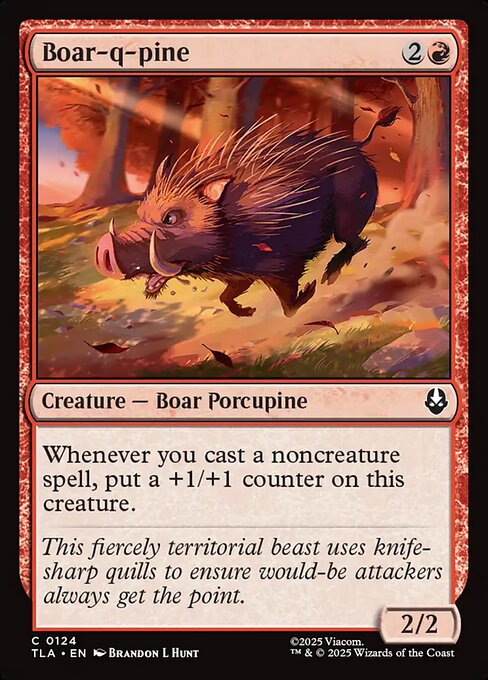Boar-q-pine #124 [TLA] [ENG] NM