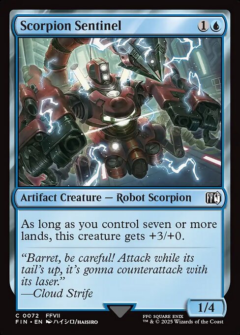 Scorpion Sentinel #72 [FIN] [ENG] NM Foil