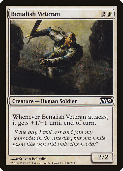 Benalish Veteran #10 [M12] [ENG] NM