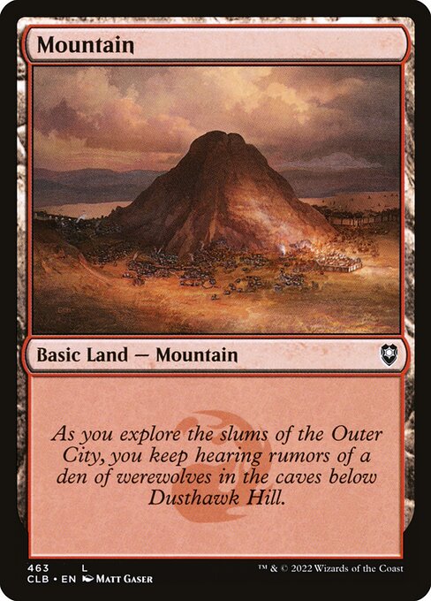 Mountain #463 [CLB] [ENG] NM