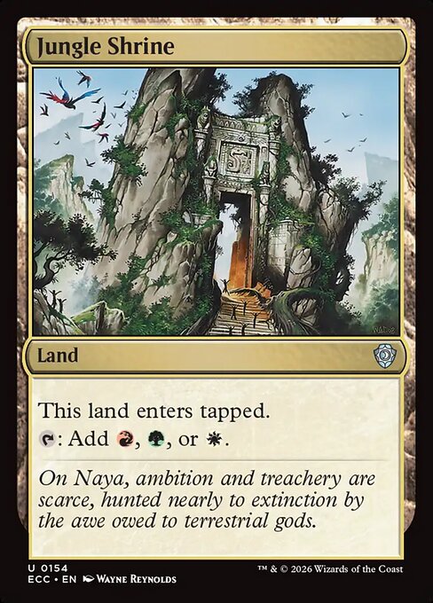 Jungle Shrine #154 [ECC] [ENG] NM