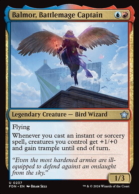 Balmor, Battlemage Captain #237 [FDN] [ENG] NM Foil