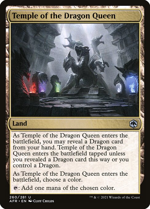 Temple of the Dragon Queen #260 [AFR] [ENG] NM