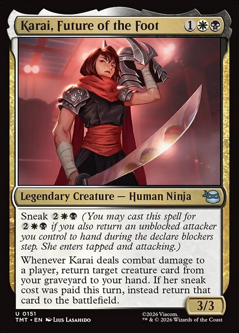 Karai, Future of the Foot #151 [TMT] [ESP] NM