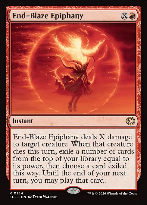 End-Blaze Epiphany #134 [ECL] [ENG] NM