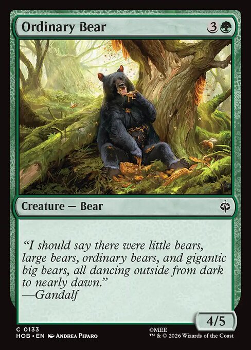 Ordinary Bear #133 [HOB] [ENG] NM
