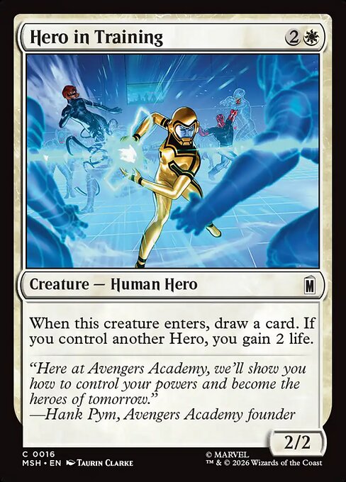 Hero in Training #16 [MSH] [ESP] NM