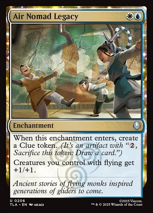 Air Nomad Legacy #206 [TLA] [ENG] NM Foil