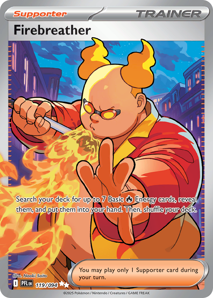 Firebreather #119 [ME2] [ESP] NM Holo