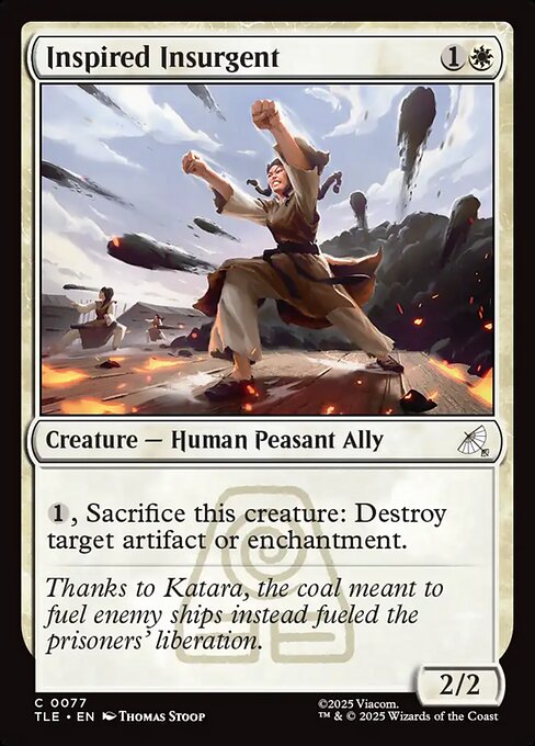 Inspired Insurgent #77 [TLE] [ENG] NM Foil