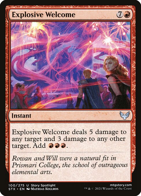 Explosive Welcome #100 [STX] [ENG] NM