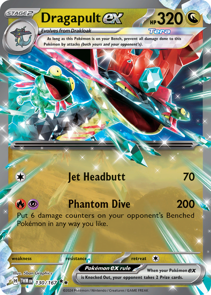 Dragapult ex #130 [SV6] [ENG] NM