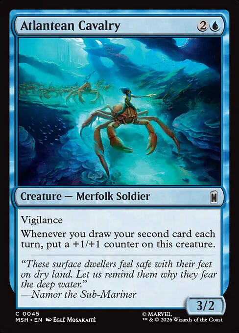 Atlantean Cavalry #45 [MSH] [ENG] NM