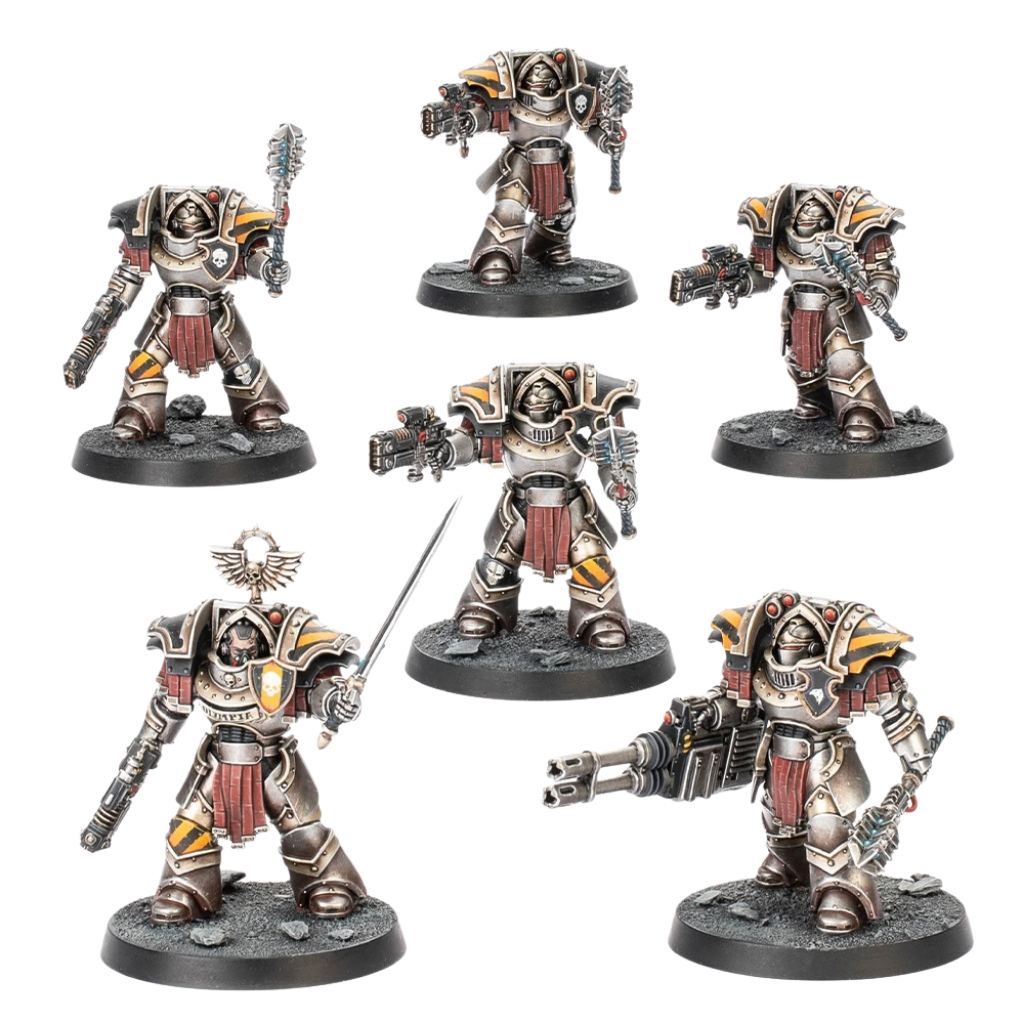 Legiones Astartes: Cataphractii Terminators: Pwr Mauls