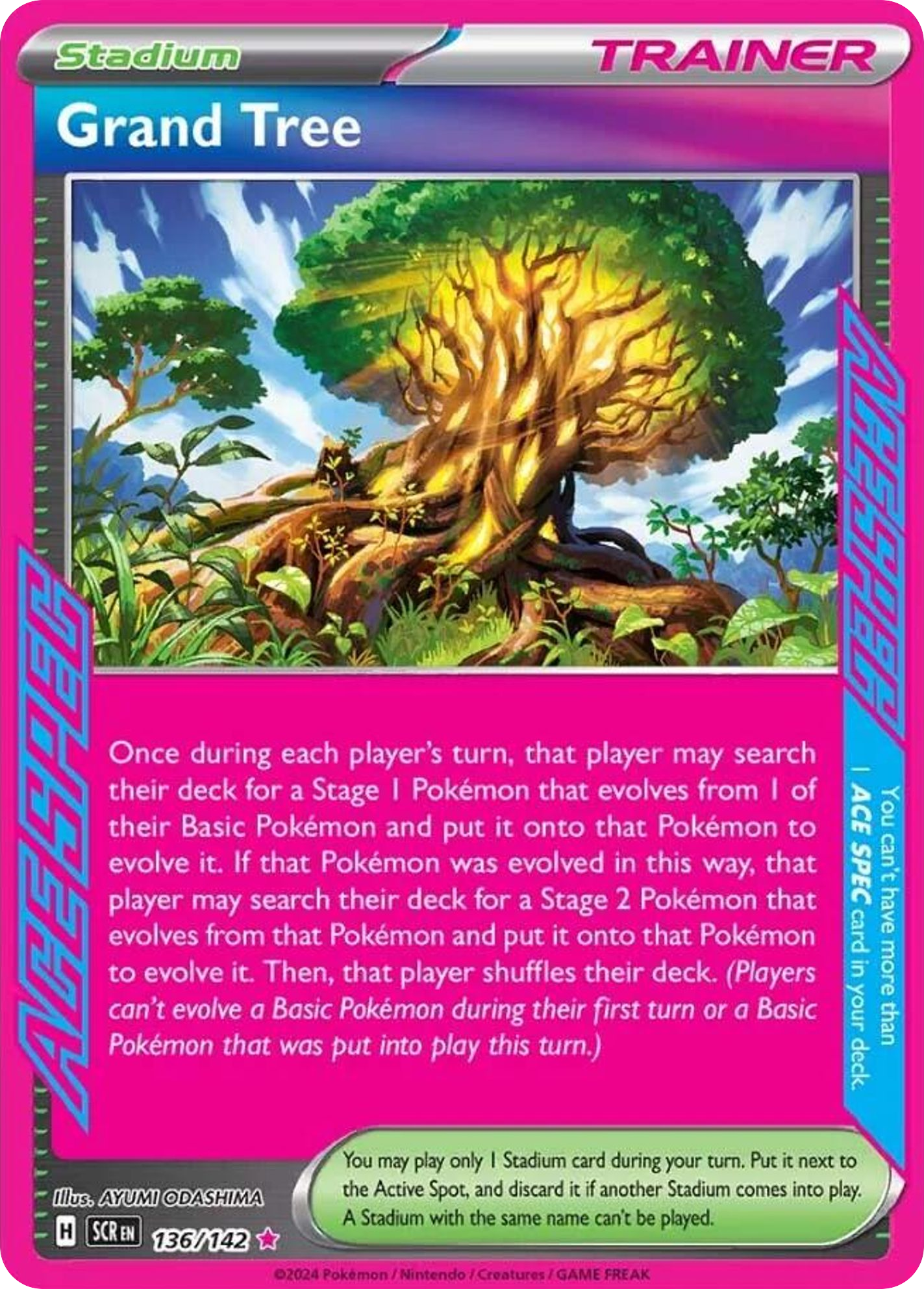 Grand Tree #136 [SV7] [ENG] NM Holo