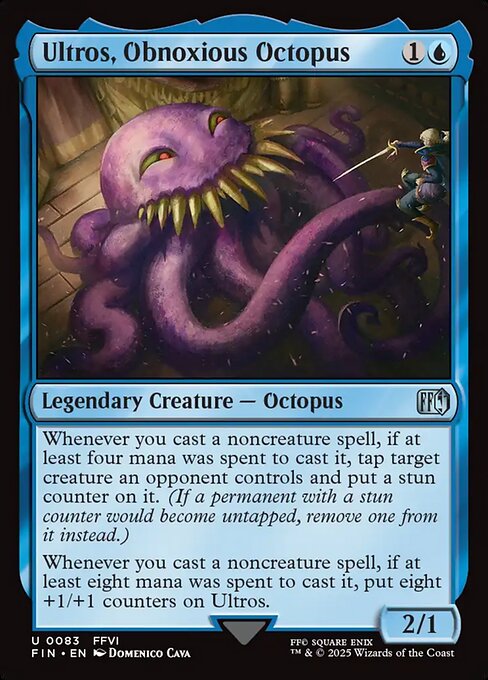 Ultros, Obnoxious Octopus #83 [FIN] [ENG] NM Foil