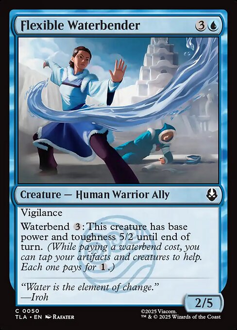 Flexible Waterbender #50 [TLA] [ENG] NM