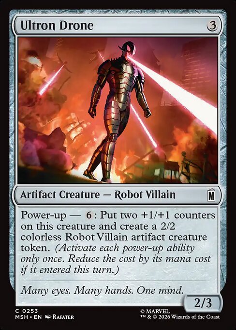 Ultron Drone #253 [MSH] [ENG] NM