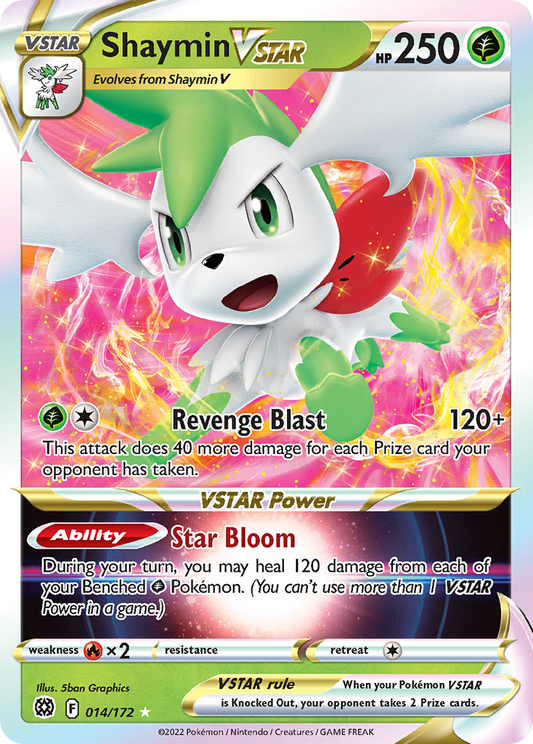 Shaymin VSTAR #14 [SWSH9] [ESP] NM Holo (Play Pokémon)