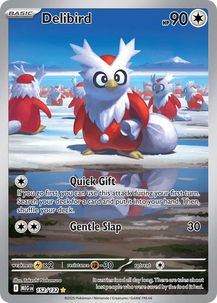 Delibird #152 [ME1] [ENG] NM Holo
