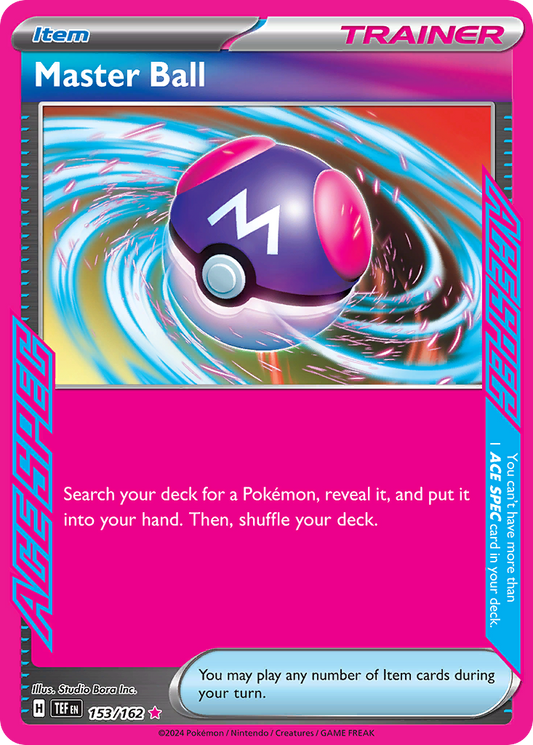 Master Ball #153 [SV5] [ENG] HP Holo