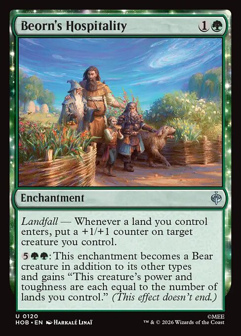 Beorn's Hospitality #120 [HOB] [ENG] NM