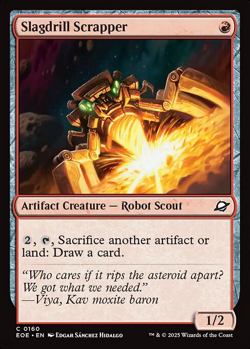 Slagdrill Scrapper #160 [EOE] [ENG] NM Foil