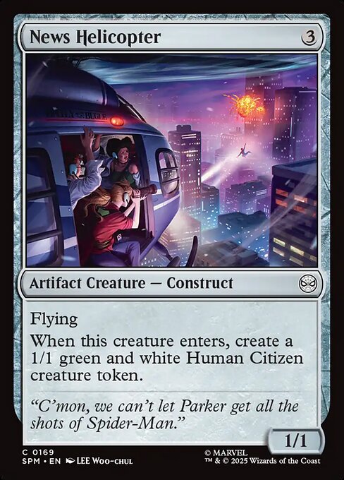 News Helicopter #169 [SPM] [ENG] NM Foil