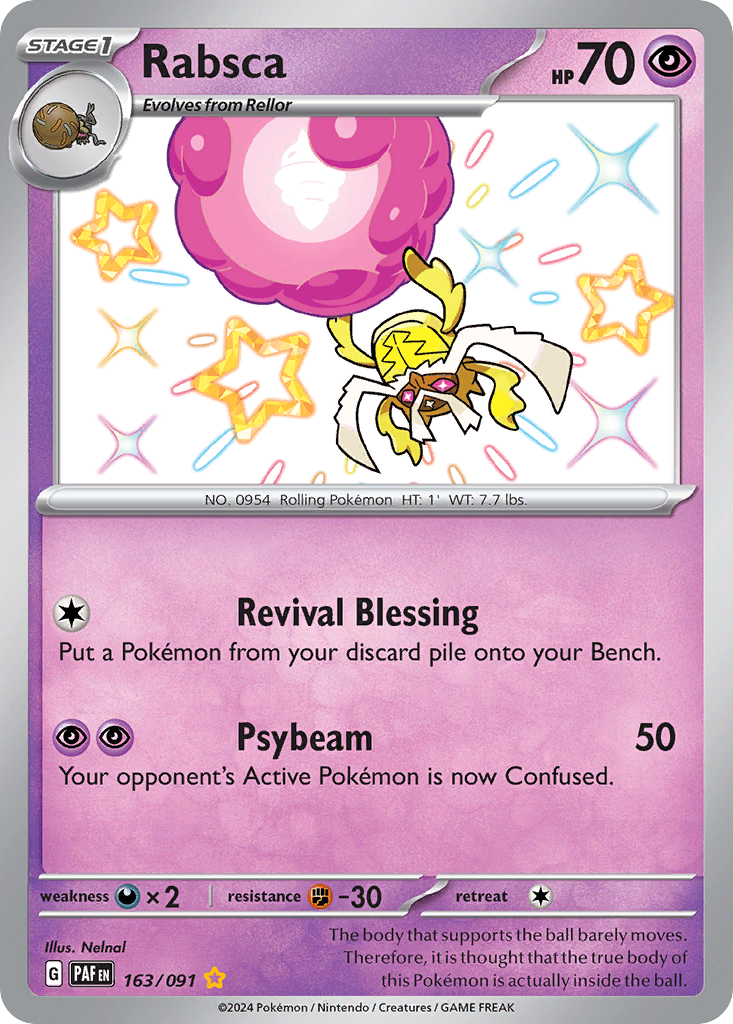 Rabsca #163 [SV4PT5] [ESP] NM Holo