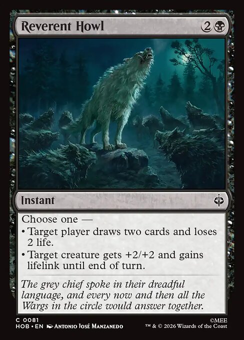 Reverent Howl #81 [HOB] [ENG] NM