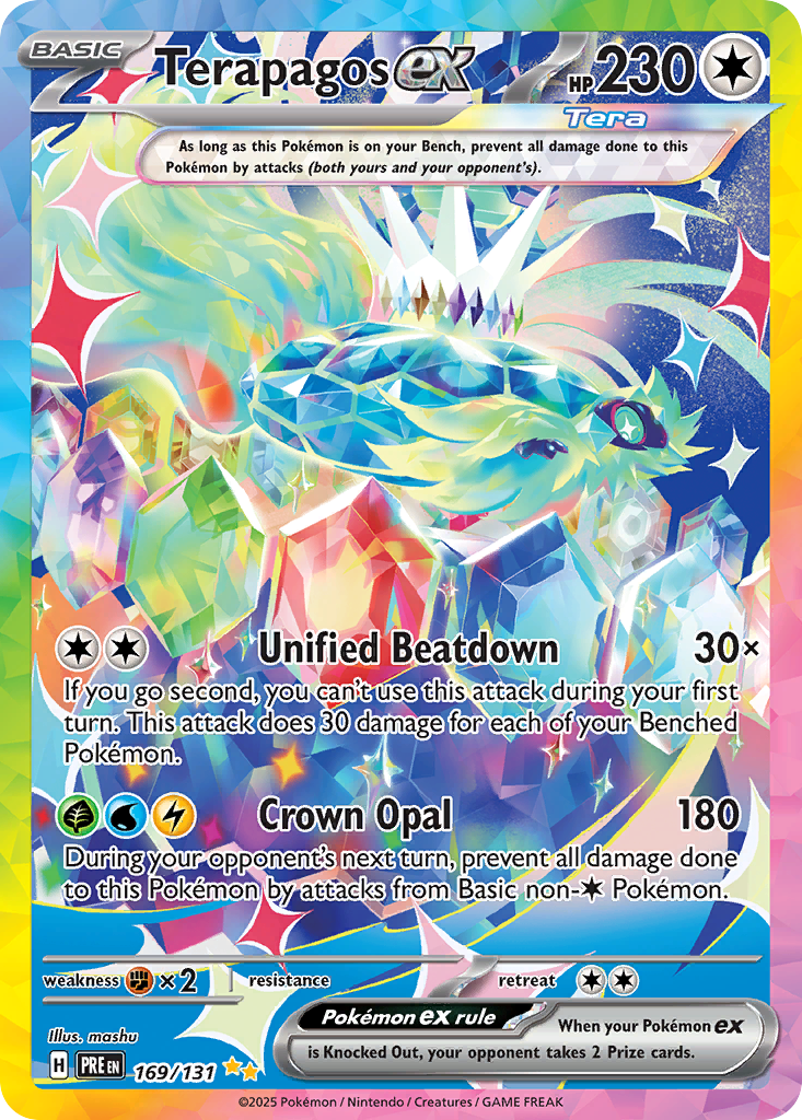 Terapagos ex #169 [SV8PT5] [ENG] NM Holo