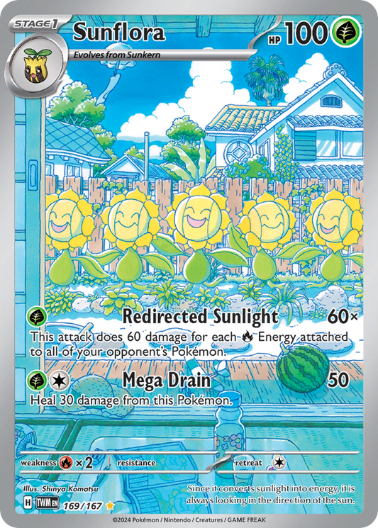 Sunflora #169 [SV6] [ENG] NM Holo