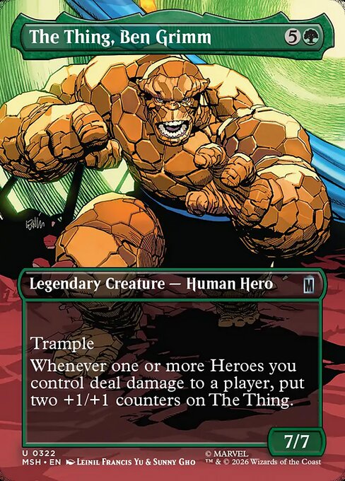 The Thing, Ben Grimm #322 [MSH] [ENG] NM