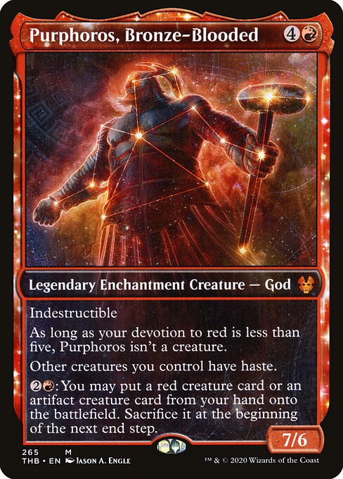Purphoros, Bronze-Blooded #265 [THB] [ENG] NM