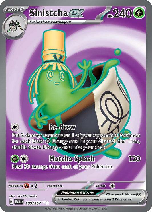 Sinistcha ex #189 [SV6] [ESP] NM Holo