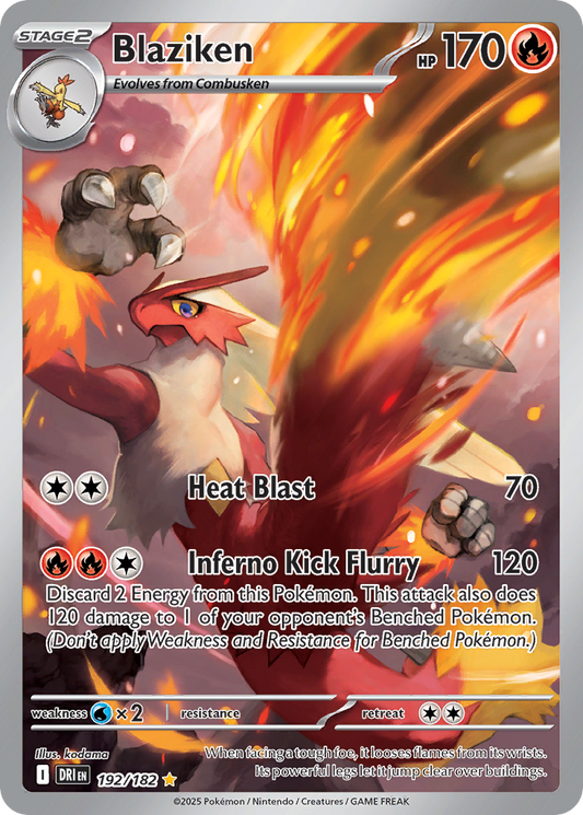 Blaziken #192 [SV10] [ENG] NM Holo