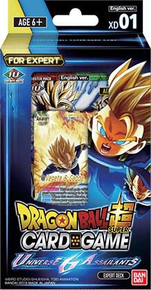 Dragon Ball Super Masters — Masters Expert Deck 1 - Universe 6 Assailants (XD01)