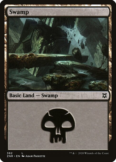 Swamp #382 [ZNR] [ENG] NM