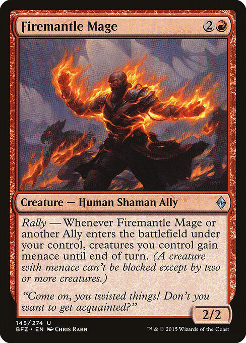 Firemantle Mage #145 [BFZ] [ENG] NM
