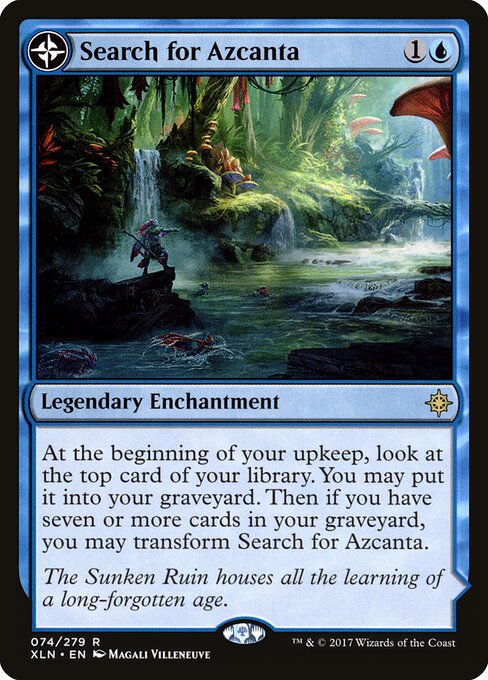 Search for Azcanta // Azcanta, the Sunken Ruin #74 [XLN] [ENG] NM