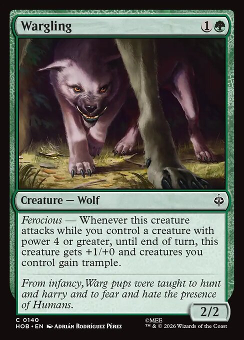 Wargling #140 [HOB] [ENG] NM