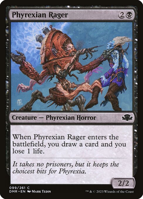 Phyrexian Rager #99 [DMR] [ENG] NM