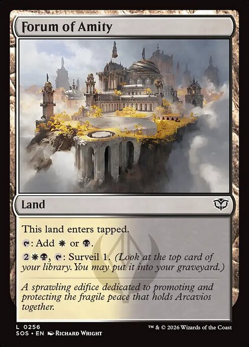 Forum of Amity #256 [SOS] [ENG] NM