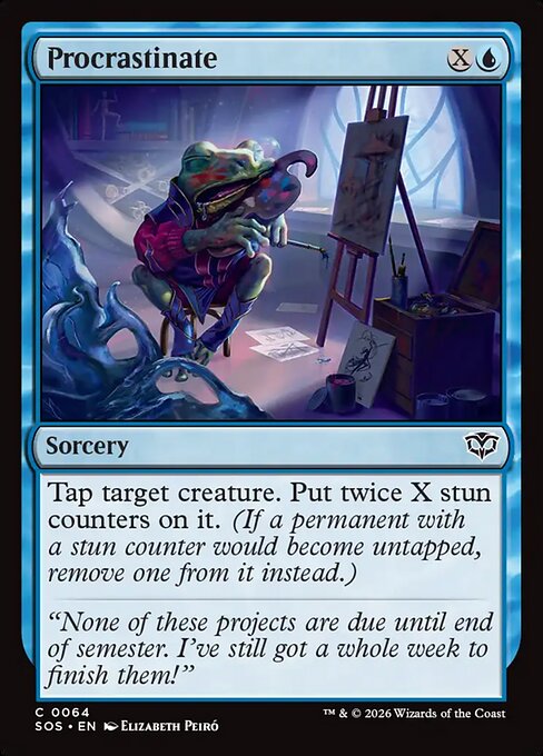 Procrastinate #64 [SOS] [ENG] NM